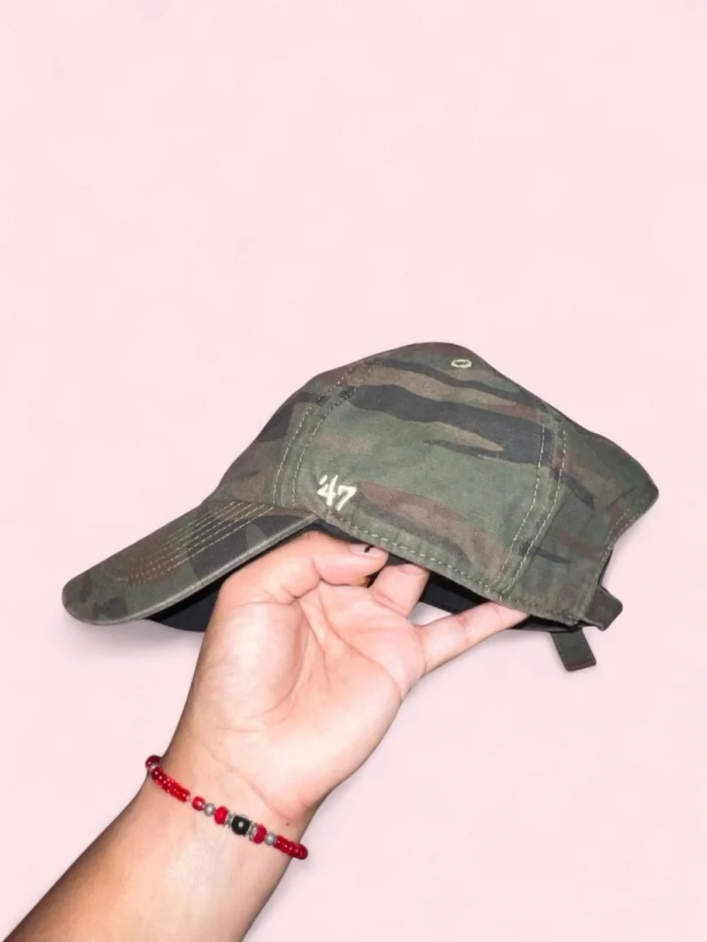 Camouflage Raiders Hat - Green & Brown